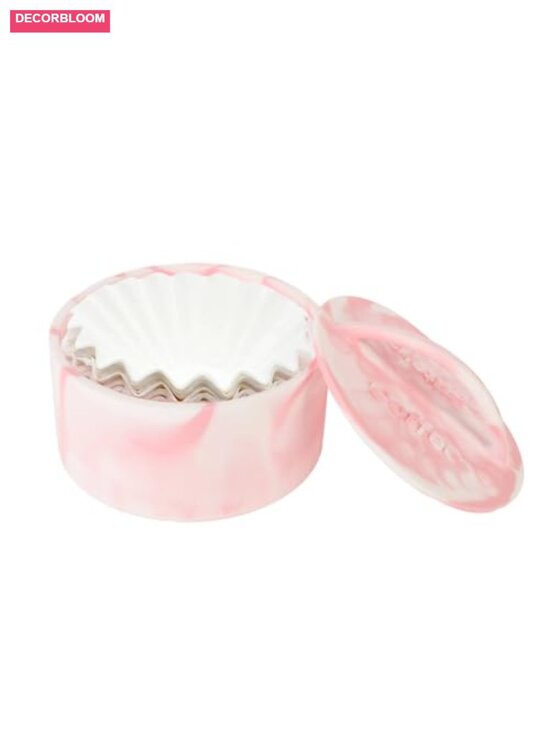 Other - Coffee Filter Holder with Lid, Large Capacity Storage Dispenser for Counter,